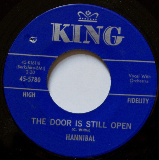 The Mighty Hannibal : Help Me / The Door Is Still Open (7")