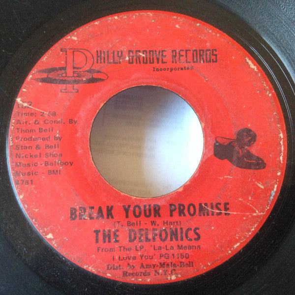 The Delfonics : Break Your Promise / Alfie (7")