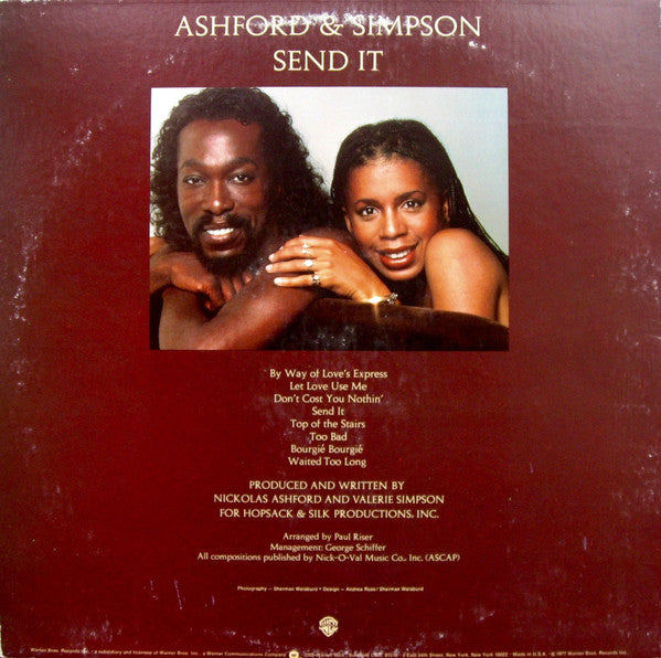 Ashford & Simpson : Send It (LP, Album)