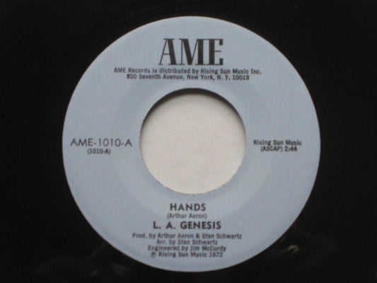 L.A. Genesis : Hands  (7")