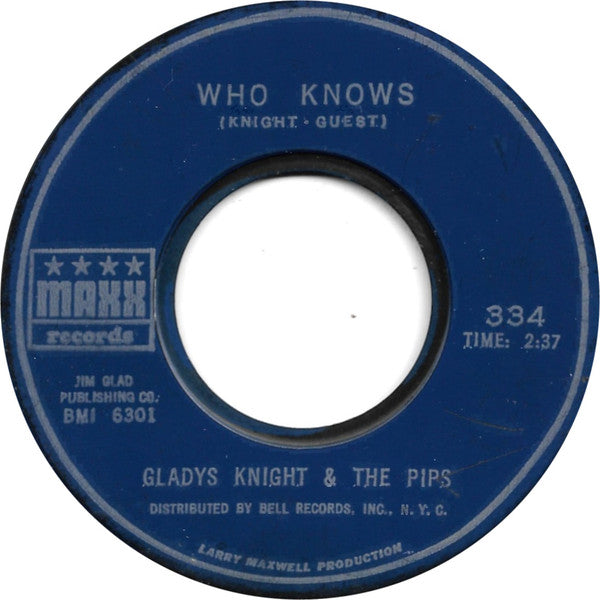 Gladys Knight And The Pips : Stop And Get A Hold Of Myself (7", Single)