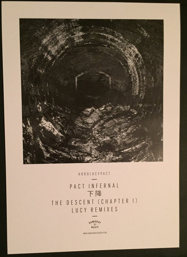 Pact Infernal : The Descent (Chapter 1) Lucy Remixes (12", Ltd, 180)