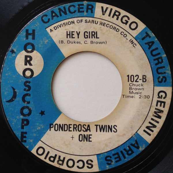 Ponderosa Twins + One : You Send Me (7", Single)