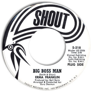 Erma Franklin : Big Boss Man / Don't Catch The Dog's Bone (7", Single, Promo)