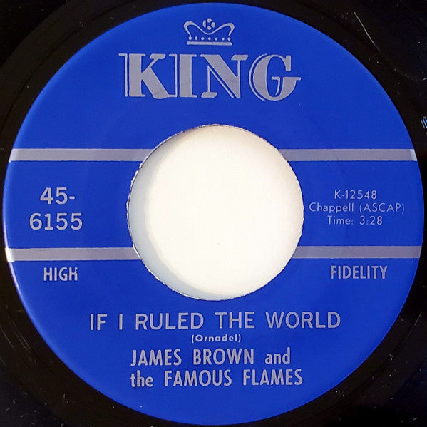 James Brown & The Famous Flames : I Got The Feelin'  (7", Single, Ind)