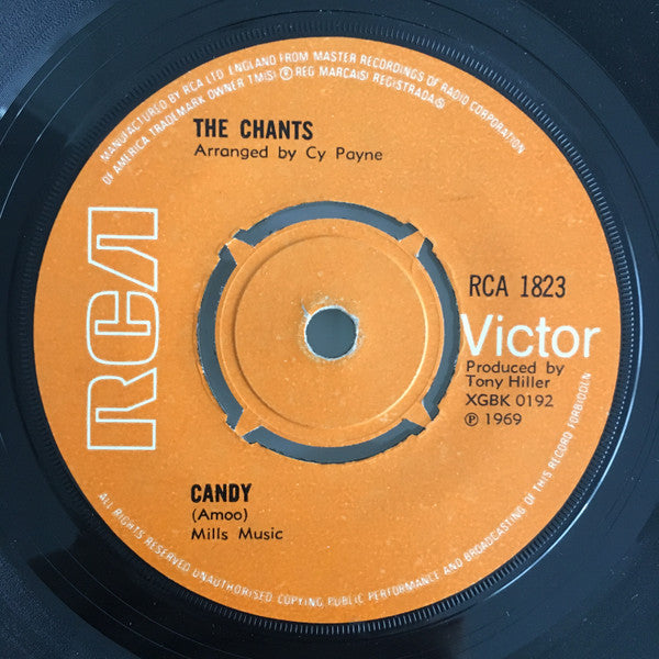 The Chants (2) : I Get The Sweetest Feeling / Candy (7", Single)