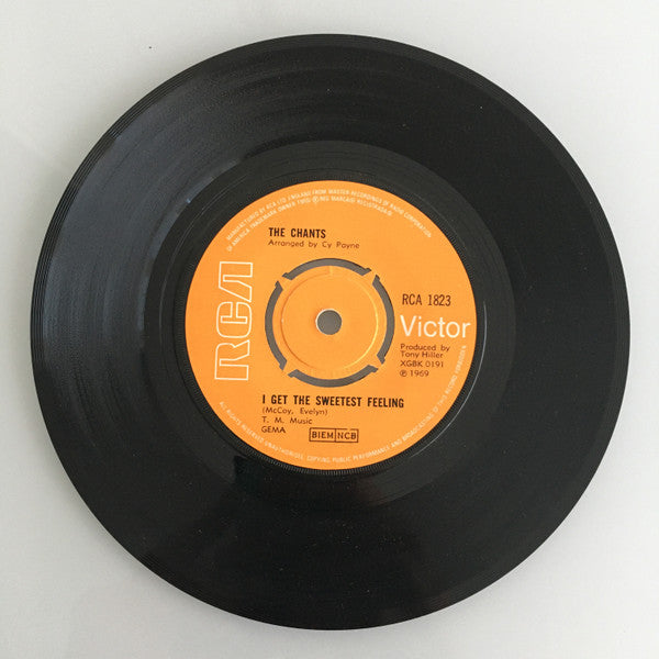 The Chants (2) : I Get The Sweetest Feeling / Candy (7", Single)