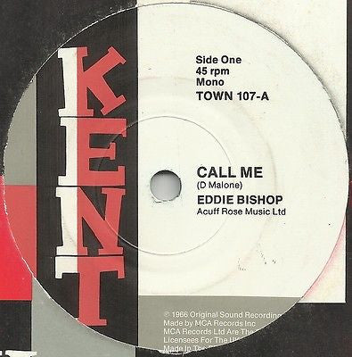 Eddie Bishop / Jackie Lee : Call Me / Darkest Days (7", Single)