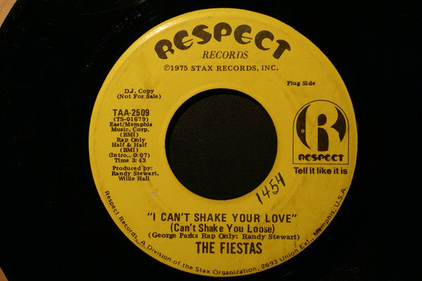 The Fiestas : I Can't Shake Your Love / Sometimes Storm (7", Single, Promo)