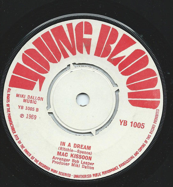 Mac Kissoon : Wear It On Your Face  (7", Single, Pus)