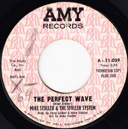 Mike Stoller & The Stoller System : The Perfect Wave (7", Promo)