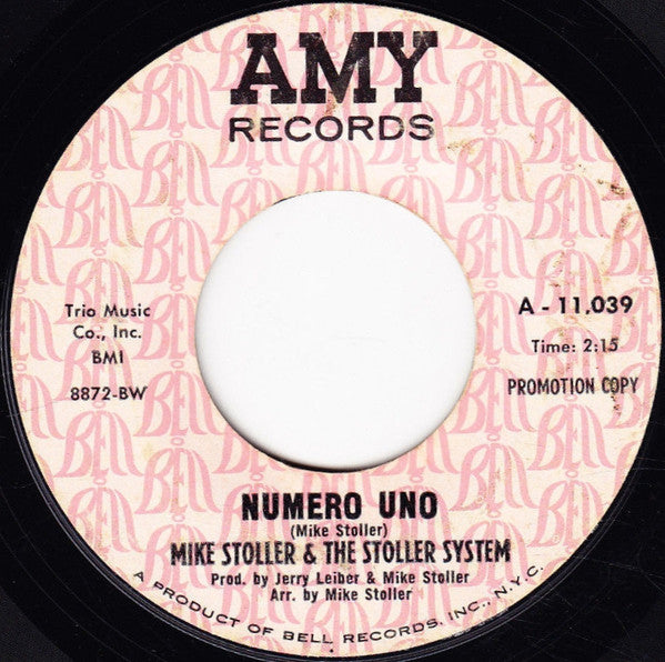 Mike Stoller & The Stoller System : The Perfect Wave (7", Promo)