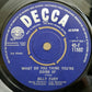 Billy Fury : Like I've Never Been Gone (7", Single)