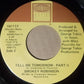 Smokey Robinson : Tell Me Tomorrow - Part I & Part II (7", Single)