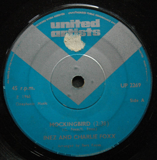 Inez And Charlie Foxx : Mockingbird (7", Single, Sol)