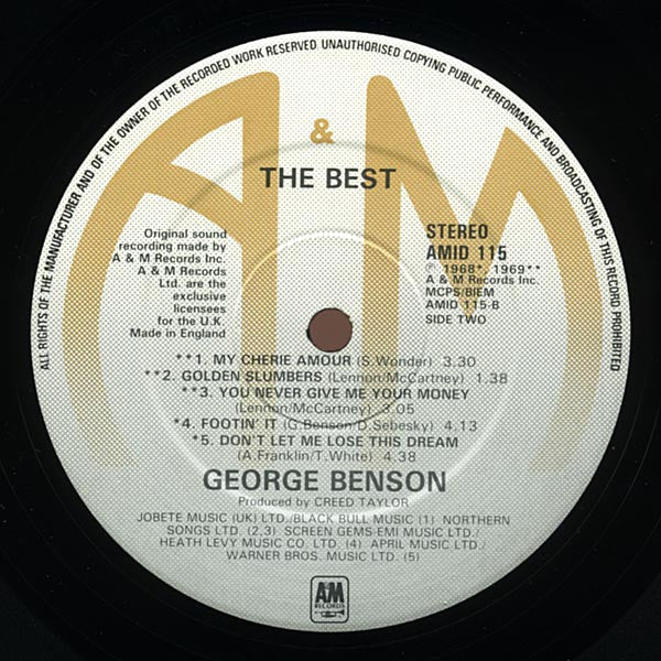 George Benson : The Best (LP, Comp)