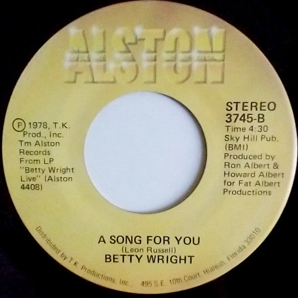 Betty Wright : Lovin' Is Really My Game (7", Vol)