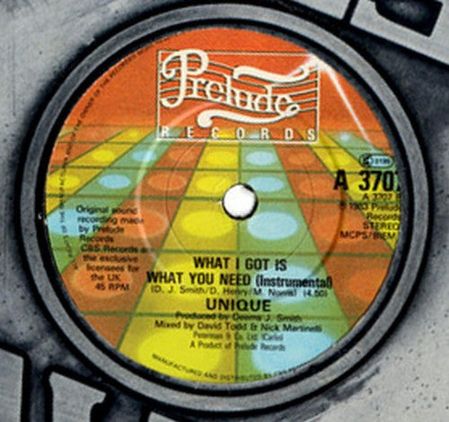 Unique (5) : What I Got Is What You Need (7")