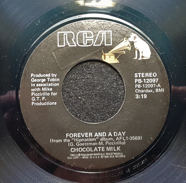 Chocolate Milk (2) : Forever And A Day / Showdown (7", Single)