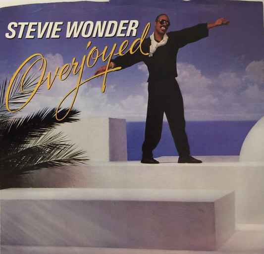 Stevie Wonder : Overjoyed (7", Single)