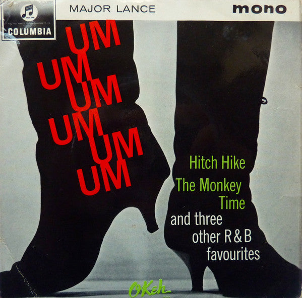 Major Lance : Um, Um, Um, Um, Um, Um (7", EP, Comp, Mono)