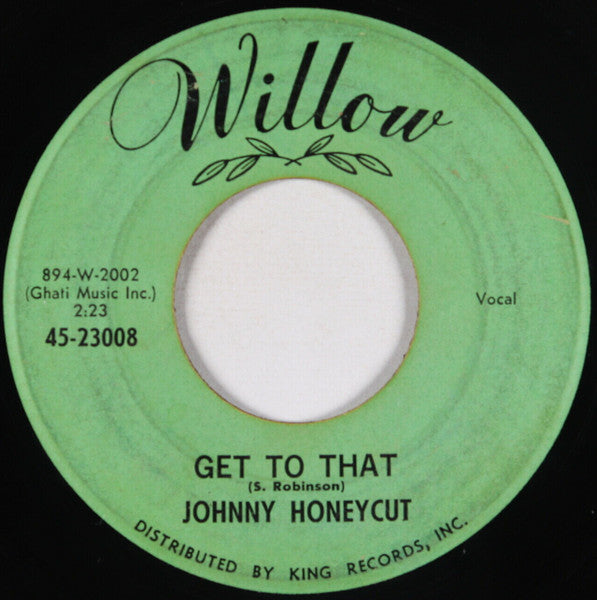 Johnny Honeycutt : I'm Tired (7", Single)