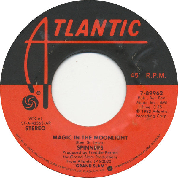 Spinners : Magic In The Moonlight (7", Single)