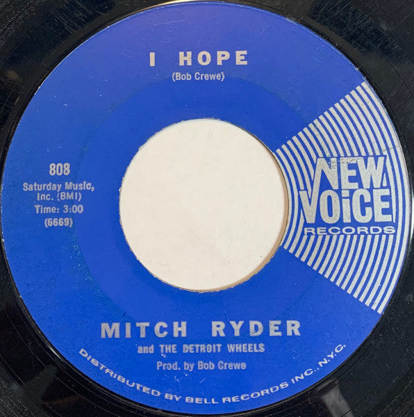 Mitch Ryder And The Detroit Wheels* : Little Latin Lupe Lu (7", Single, Styrene)