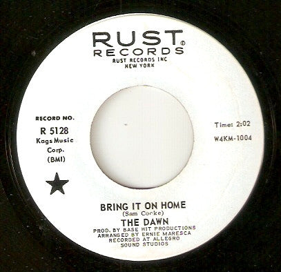 The Dawn (14) : Bring It On Home (7", Single, Promo)