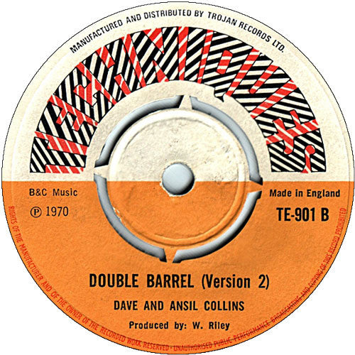 Dave And Ansil Collins* : Double Barrel (7", Single, 4 P)