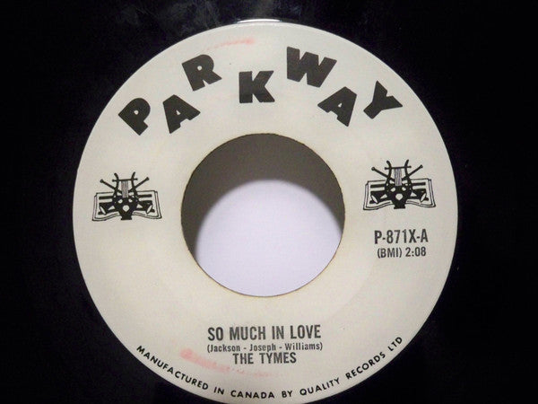 The Tymes : So Much In Love / Roscoe James McClain (7", Single)