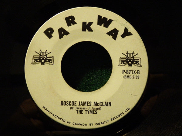 The Tymes : So Much In Love / Roscoe James McClain (7", Single)