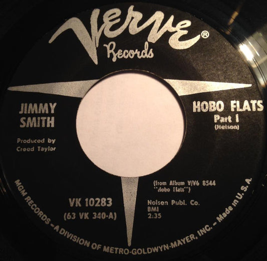 Jimmy Smith : Hobo Flats - Part I / Hobo Flats - Part II (7", Single)