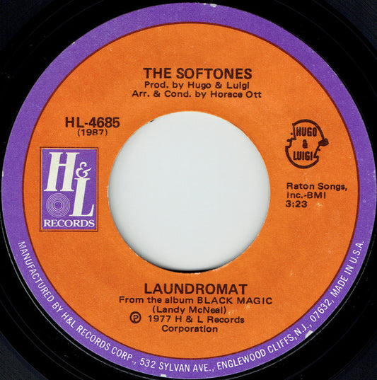 The Softones : Laundromat (7", Styrene)