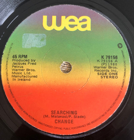 Change : Searching (7", Single)