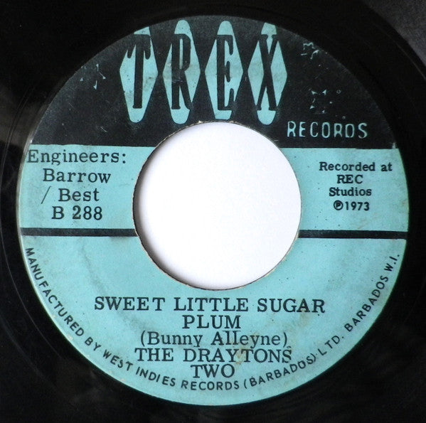 The Draytons Two : I Love You Most Of All / Sweet Little Sugar Plum (7")