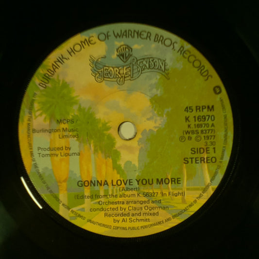 George Benson : Gonna Love You More (7")