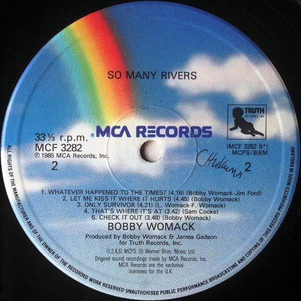 Bobby Womack : So Many Rivers (LP, Album)