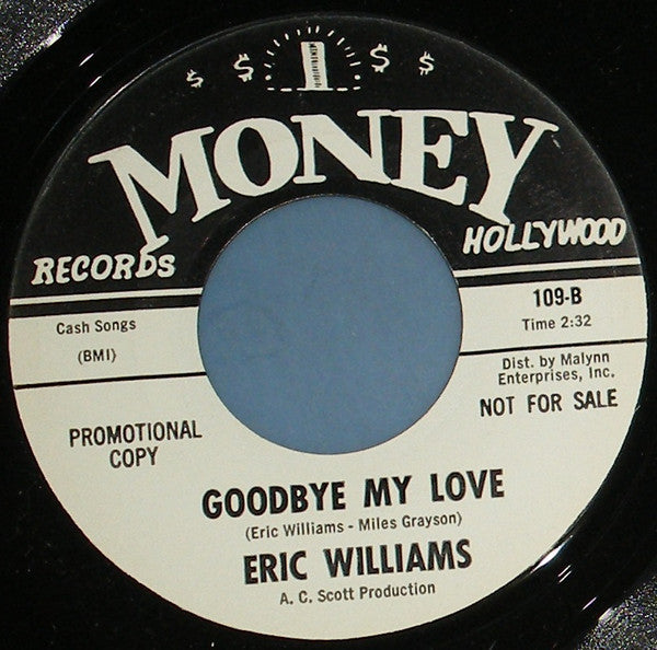 Eric Williams (11) : I'll Give My Love To You (7", Promo)