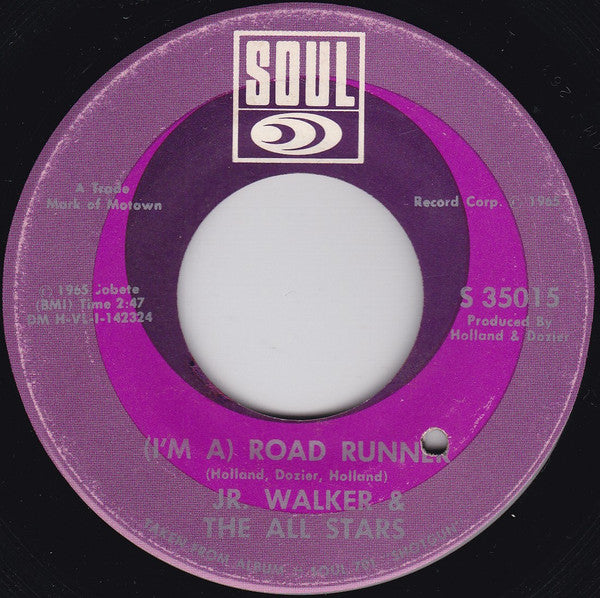 Junior Walker & The All Stars : Shoot Your Shot / (I'm A) Road Runner  (7", RE)
