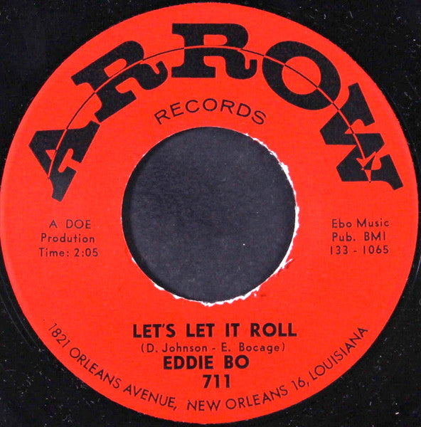 Eddie Bo : Fare Thee Well / Lets Let It Roll (7", Single, Mono)