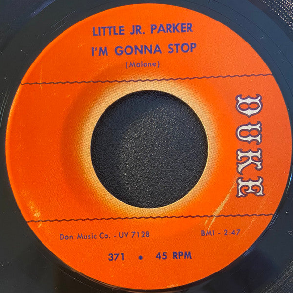 Little Jr. Parker* : Strange Things Happening / I'm Gonna Stop (7")