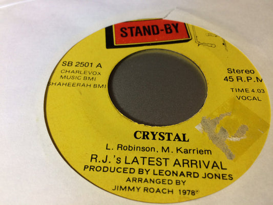 R.J.'s Latest Arrival : Crystal (7")