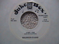 The Elgins (4) / Maureen Evans : Here In Your Arms / Like I Do (7", Single, Promo)