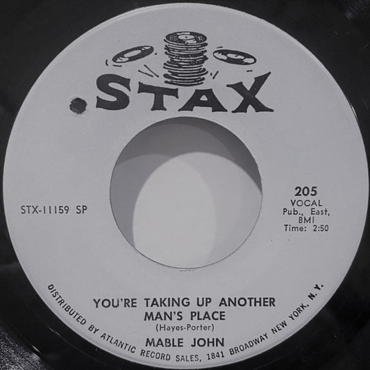 Mable John : You're Taking Up Another Man's Place (7", Single, SP)