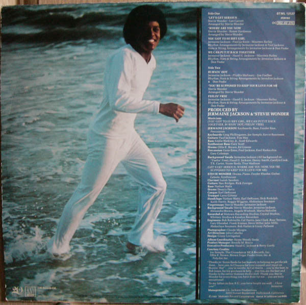 Jermaine Jackson : Let's Get Serious (LP, Album)