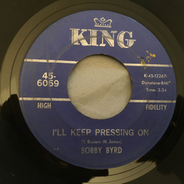 Bobby Byrd : I Found Out / I'll Keep Pressing On (7")