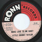 Little Johnny Taylor : Sweet Soul Woman / Make Love To Me Baby (7", Single, Styrene)