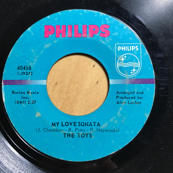 The Toys : My Love Sonata (7", Single)