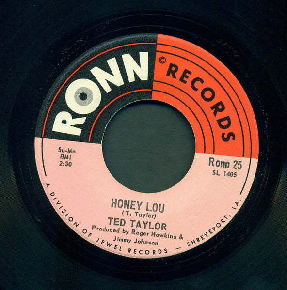 Ted Taylor : Without A Woman / Honey Lou (7", Single)